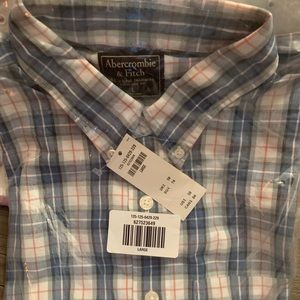 Abercrombie & Fitch Poplin Shirt 125-125-0429-229